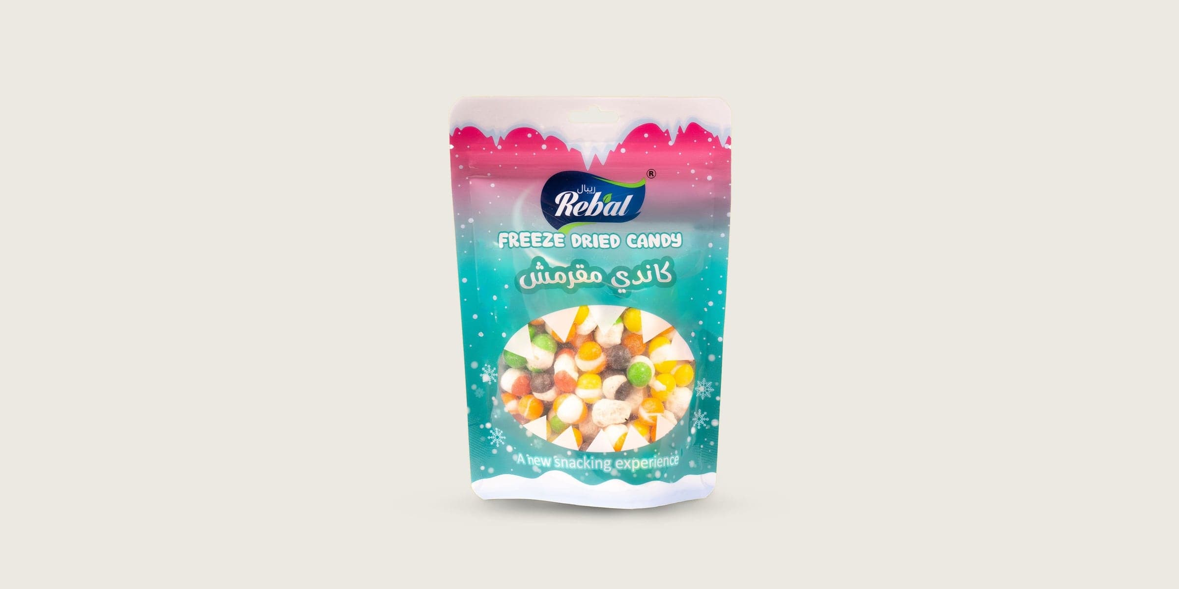 Rebal freeze-dried candy pouch